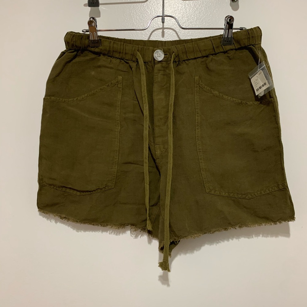 NWT Free People Olive green Shorts